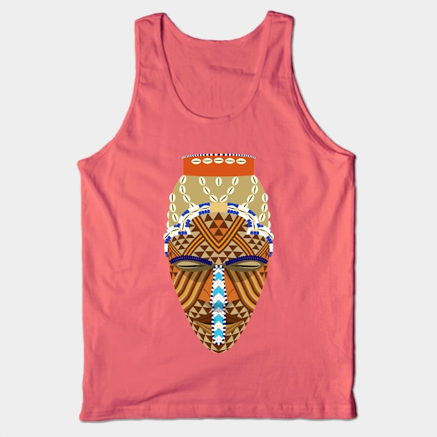 African mask Tank Top by tuditees